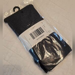 LOFT Dark Gray/ Charcoal Control Top Tights Size Large NWT